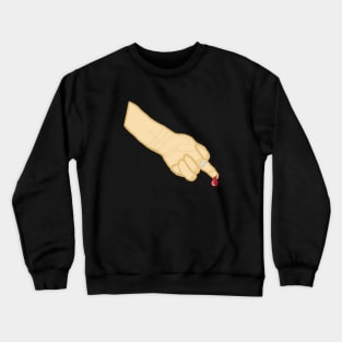 Finger Pricks Crewneck Sweatshirt